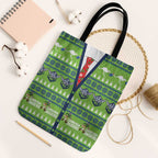 Raiders Rugby Christmas Tote Bag Merry Xmas Canberra Cardigan Style - Aussie Hoodie
