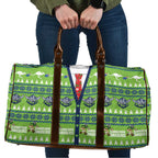 Raiders Rugby Christmas Travel Bag Merry Xmas Canberra Cardigan Style - Aussie Hoodie