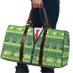 Raiders Rugby Christmas Travel Bag Merry Xmas Canberra Cardigan Style - Aussie Hoodie