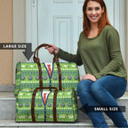 Raiders Rugby Christmas Travel Bag Merry Xmas Canberra Cardigan Style - Aussie Hoodie