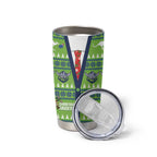 Raiders Rugby Christmas Tumbler Cup Merry Xmas Canberra Cardigan Style - Aussie Hoodie