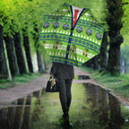 Raiders Rugby Christmas Umbrella Merry Xmas Canberra Cardigan Style - Aussie Hoodie