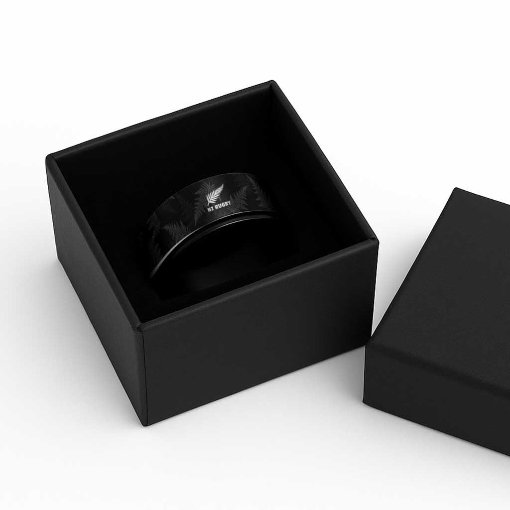 New Zealand Silver Fern Rugby Spinner Ring Go Aotearoa Champions - Aussie Hoodie