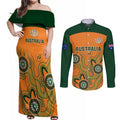 australia-rugby-couples-matching-off-shoulder-maxi-dress-and-long-sleeve-button-shirts-wallabies-2023-indigenous-art