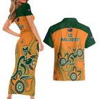australia-rugby-couples-matching-short-sleeve-bodycon-dress-and-hawaiian-shirt-wallabies-2023-indigenous-art