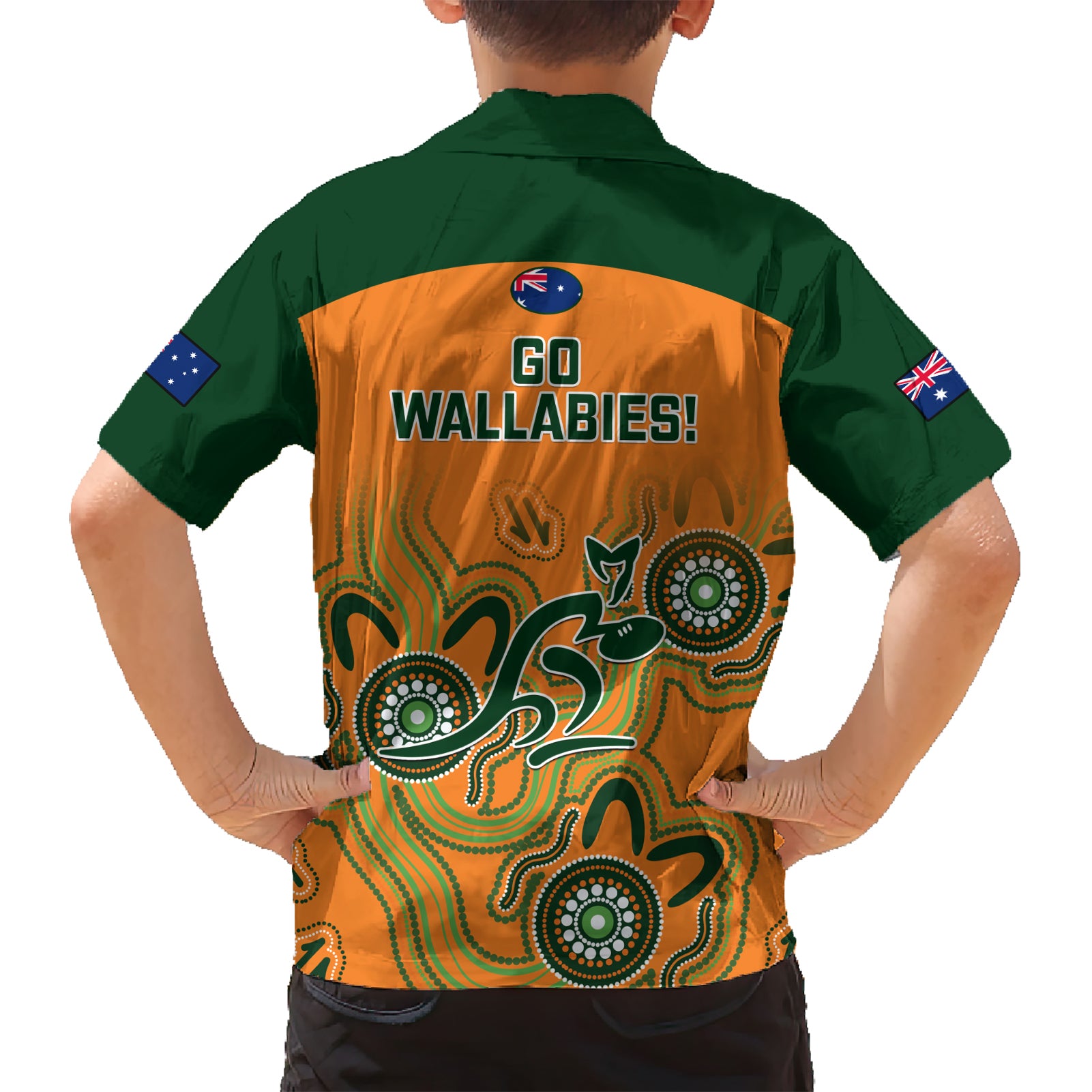 australia-rugby-kid-hawaiian-shirt-wallabies-2023-indigenous-art
