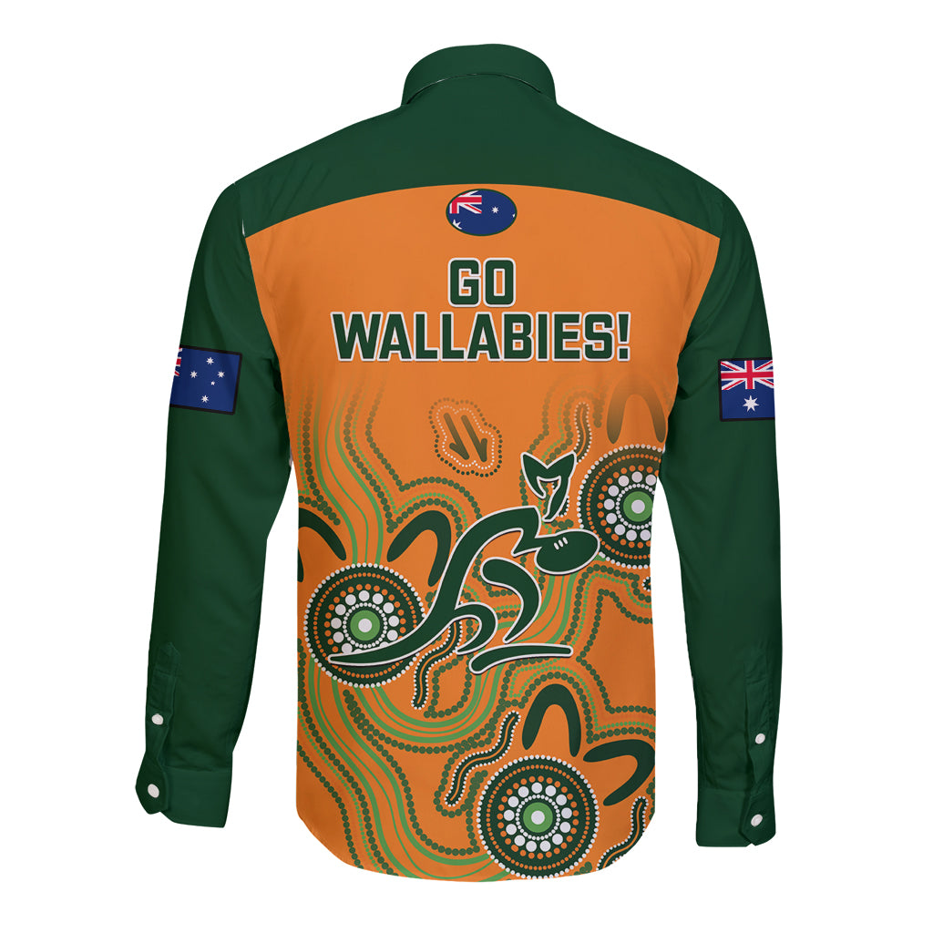 australia-rugby-long-sleeve-button-shirt-wallabies-2023-indigenous-art