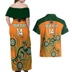 custom-australia-rugby-couples-matching-off-shoulder-maxi-dress-and-hawaiian-shirt-wallabies-2023-indigenous-art
