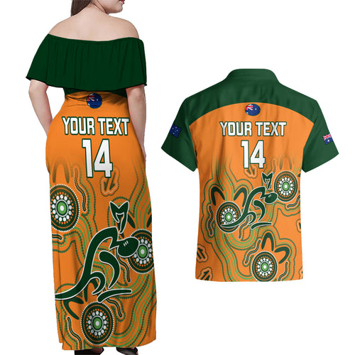 custom-australia-rugby-couples-matching-off-shoulder-maxi-dress-and-hawaiian-shirt-wallabies-2023-indigenous-art