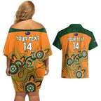 custom-australia-rugby-couples-matching-off-shoulder-short-dress-and-hawaiian-shirt-wallabies-2023-indigenous-art