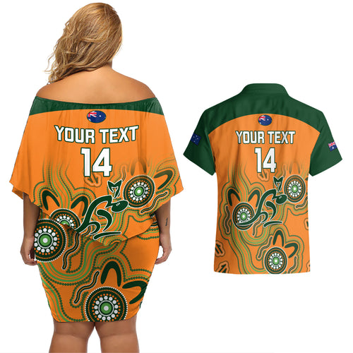 custom-australia-rugby-couples-matching-off-shoulder-short-dress-and-hawaiian-shirt-wallabies-2023-indigenous-art
