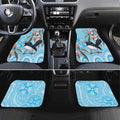 Willie wagtail Australia Car Mats Eucalyptus Blossoms Aboriginal Art - Aussie Hoodie
