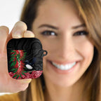 Willie wagtail Australia AirPods Case Aussie Bottlebrushes Aboriginal Art - Aussie Hoodie