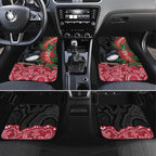 Willie wagtail Australia Car Mats Aussie Bottlebrushes Aboriginal Art - Aussie Hoodie