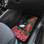 Willie wagtail Australia Car Mats Aussie Bottlebrushes Aboriginal Art - Aussie Hoodie