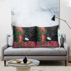 Willie wagtail Australia Pillow Cover Aussie Bottlebrushes Aboriginal Art - Aussie Hoodie