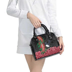 Willie wagtail Australia Shoulder Handbag Aussie Bottlebrushes Aboriginal Art - Aussie Hoodie