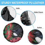Willie wagtail Australia Spare Tire Cover Aussie Bottlebrushes Aboriginal Art - Aussie Hoodie