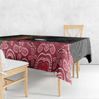 Willie wagtail Australia Tablecloth Aussie Bottlebrushes Aboriginal Art - Aussie Hoodie
