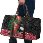 Willie wagtail Australia Travel Bag Aussie Bottlebrushes Aboriginal Art - Aussie Hoodie