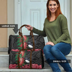 Willie wagtail Australia Travel Bag Aussie Bottlebrushes Aboriginal Art - Aussie Hoodie