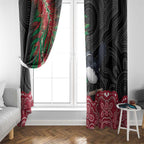 Willie wagtail Australia Window Curtain Aussie Bottlebrushes Aboriginal Art - Aussie Hoodie