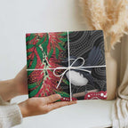 Willie wagtail Australia Wrapping Paper Aussie Bottlebrushes Aboriginal Art - Aussie Hoodie