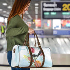 Willie wagtail Australia Travel Bag Banksia Bottlebrushes Watercolor Stylized - Aussie Hoodie