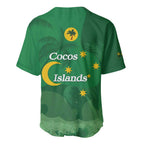 Australia Cocos Keeling Islands Baseball Jersey Southern Cross Palm Tree Pattern - Aussie Hoodie