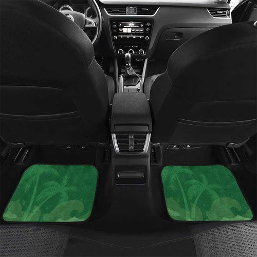 Australia Cocos Keeling Islands Car Mats Southern Cross Palm Tree Pattern - Aussie Hoodie