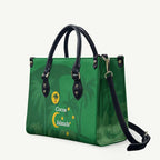 Australia Cocos Keeling Islands Leather Bag Southern Cross Palm Tree Pattern - Aussie Hoodie