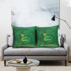 Australia Cocos Keeling Islands Pillow Cover Southern Cross Palm Tree Pattern - Aussie Hoodie