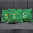 Australia Cocos Keeling Islands Pillow Cover Southern Cross Palm Tree Pattern - Aussie Hoodie
