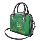 Australia Cocos Keeling Islands Shoulder Handbag Southern Cross Palm Tree Pattern - Aussie Hoodie