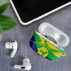 Australia Christmas Island AirPods Case Wilayah Pulau Krismas Flag Color - Aussie Hoodie