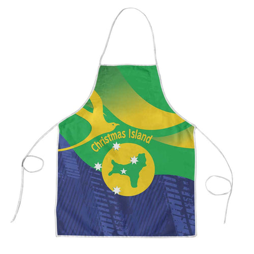 Australia Christmas Island Apron Wilayah Pulau Krismas Flag Color - Aussie Hoodie