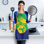 Australia Christmas Island Apron Wilayah Pulau Krismas Flag Color - Aussie Hoodie