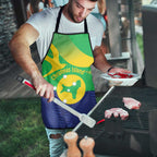 Australia Christmas Island Apron Wilayah Pulau Krismas Flag Color - Aussie Hoodie
