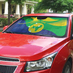 Australia Christmas Island Auto Sun Shade Wilayah Pulau Krismas Flag Color - Aussie Hoodie