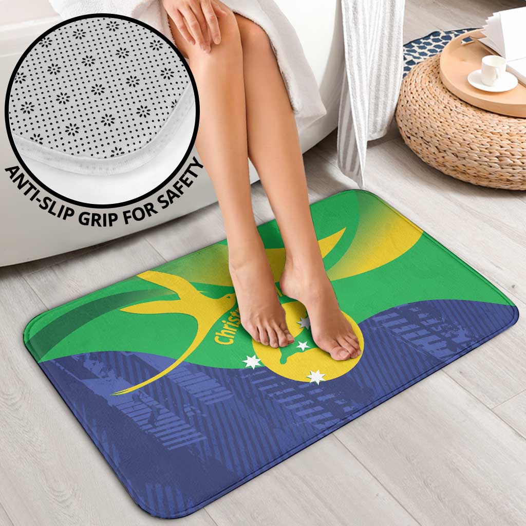 Australia Christmas Island Bathroom Set Wilayah Pulau Krismas Flag Color - Aussie Hoodie