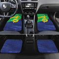 Personalised Australia Christmas Island Car Mats Wilayah Pulau Krismas Flag Color - Aussie Hoodie