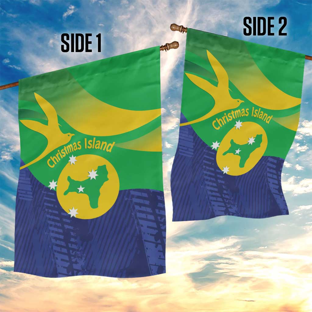 Australia Christmas Island Garden Flag Wilayah Pulau Krismas Flag Color - Aussie Hoodie