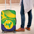 Australia Christmas Island Luggage Cover Wilayah Pulau Krismas Flag Color - Aussie Hoodie
