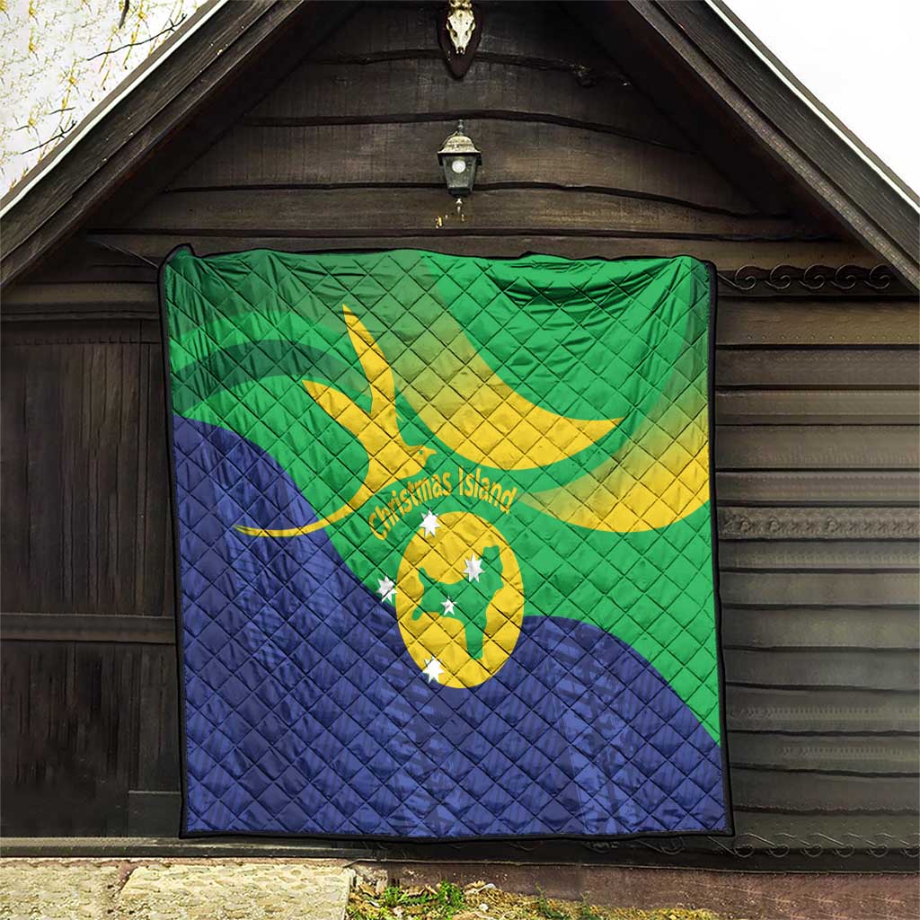 Australia Christmas Island Quilt Wilayah Pulau Krismas Flag Color - Aussie Hoodie