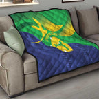 Australia Christmas Island Quilt Wilayah Pulau Krismas Flag Color - Aussie Hoodie