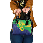 Australia Christmas Island Shoulder Handbag Wilayah Pulau Krismas Flag Color - Aussie Hoodie