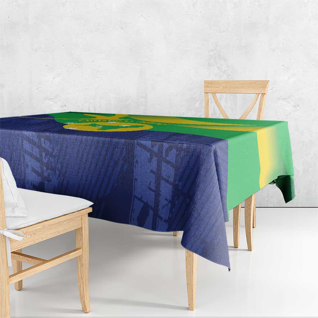 Australia Christmas Island Tablecloth Wilayah Pulau Krismas Flag Color - Aussie Hoodie