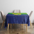 Australia Christmas Island Tablecloth Wilayah Pulau Krismas Flag Color - Aussie Hoodie