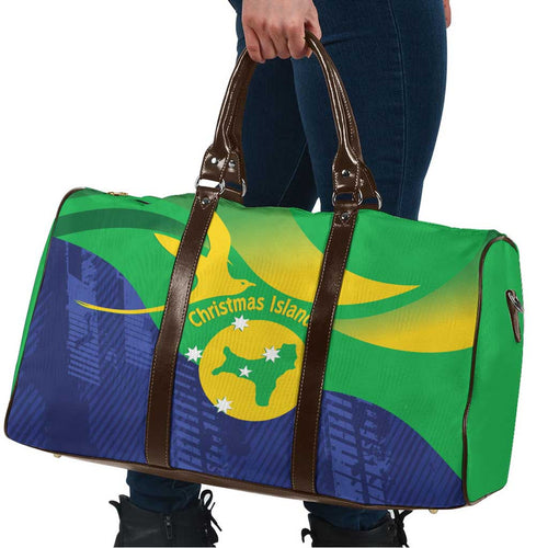 Australia Christmas Island Travel Bag Wilayah Pulau Krismas Flag Color - Aussie Hoodie