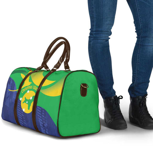 Australia Christmas Island Travel Bag Wilayah Pulau Krismas Flag Color - Aussie Hoodie